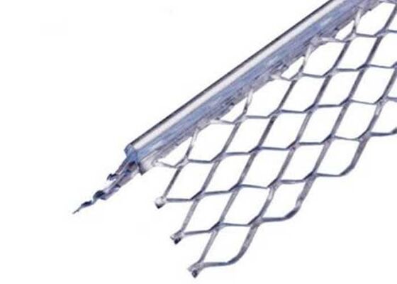 Đèn kim loại góc mở rộng đinh 25x25mm góc củng cố 2,5m chiều dài tường sơn bảo vệ cạnh